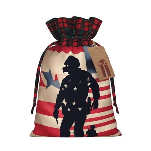 US Military Soldiers Patriotic Memorial Day �v�����g �M�t�g �h���[�X�g�����O �ė��p�\ �|�[�` �x�� �a���� ������ �p�[�e�B�[ �L�O�i �o�b�O