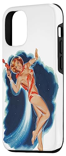Iphone 12/12 Pro Space Explorer Science Fiction Sci Fi Pin Up Girl Case #TOP1