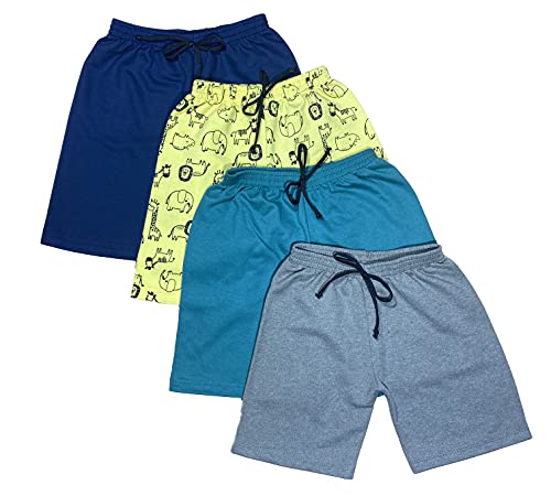 Kit 4 Bermuda Moletom Infantil Menino Central Kids (14)