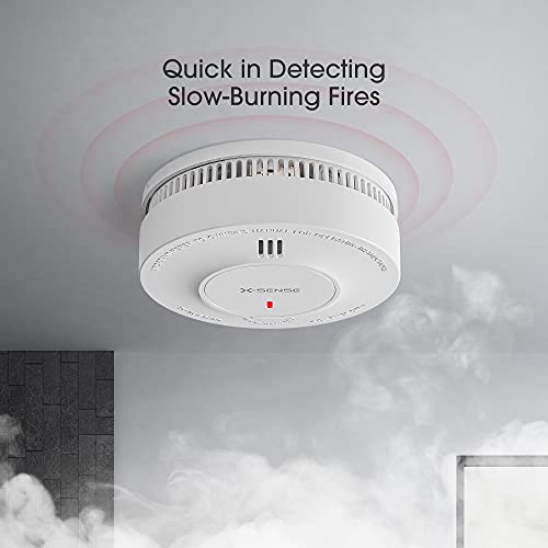 X-Sense SD2J0AX Smoke Alarm, 10-Year Battery Fire Alarm Smoke Detector thumb #2