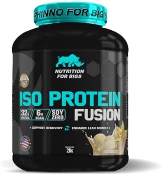 Iso Protein Fusion Concentrado 2Kg Nutrition For Bigs Sabor:Bauni...