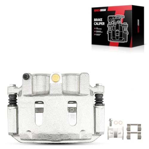 Image of Torchbeam Front Brake Caliper Left for Ford Ranger 1995-2002, Ford Explorer 1995-2001, Mercury Mountaineer 1997-2001, Mazda B3000 1995-1996 1998-2002, Front Left Caliper with Bracket Replace # 18B4607