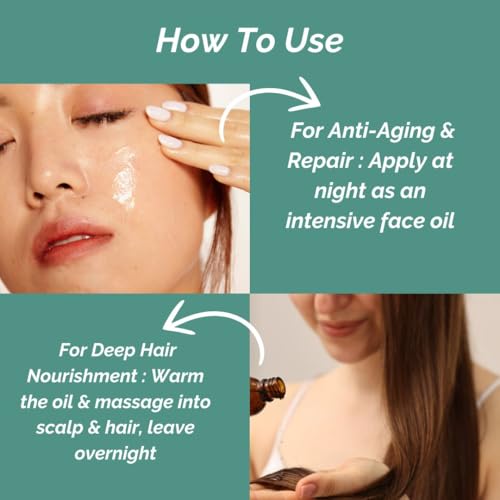 Image of Khadi Avocado Oil For Skin & Hair 100ml | Pure & Natural Oil for Hair Growth & Nourishing Skin Care | Non Sticky, Paraben & Mineral Oil Free | For All Hair Types | Daily Use for Men & Women