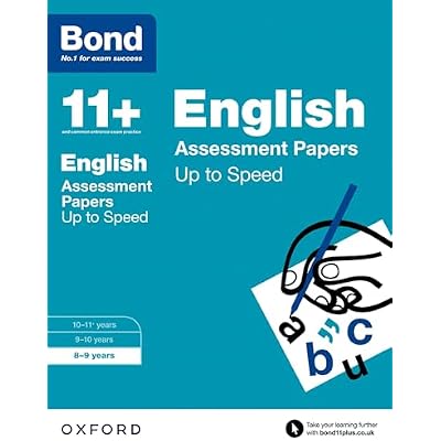 Bond 11+: English Up to Speed Papers