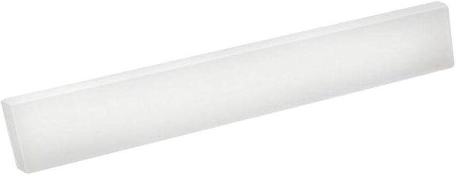 Swan VT00022SS.010 Ellipse 0.75 بوصة L x 22 بوصة W x 3 بوصة H سطح صلب دفقة جانبية، أبيض