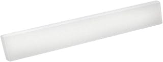 Swan VT00022SS.010 Ellipse 0.75-in L x 22-in W x 3-in H Solid Surface Vanity Side Splash, White