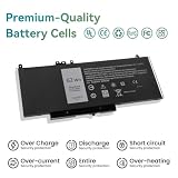 K KYUER 62WH 6MT4T bateria do laptopa Dell Latitude E5470 E5570 E5270 Precision 15 3510 przenośna stacja robocza WYJC2 VMKXM 7V69Y TXF9M 0C1P4 79VRK 07V69Y 451-BBUN 451-BBUN 451-BBUN 451-BBUN 451-BBUN
