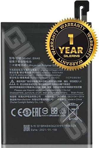 Original BN48 Battery for Redmi Note 6 Pro/Note 6 / M1806E7TG / M1806E7TH / M1806E7TI Battery with 1 Year Warranty *** (P0242)