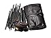 Produktbild Afunti Make Up Pinsel Set 24pcs Professionelle Makeup Bürsten Kosmetik Set mit elegantem Reiseetui aus PU-LederKosmetikpinsel