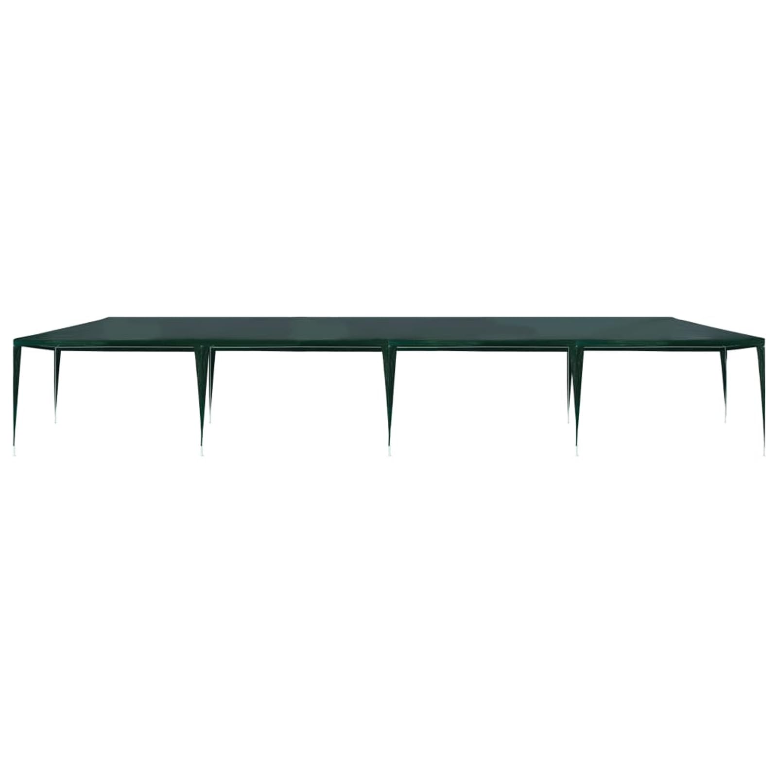 Carpa de Jardín Grande 3x12m, Resistente al Agua y UV, Verde, para Eventos al Aire Libre