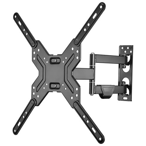 Best Buy Essentials TV Wall Mount Bracket – Fixed, Tilt & Full Motion Options, VESA Compatible, Adjustable, Low Profile, Home Entertainment (19'-50')