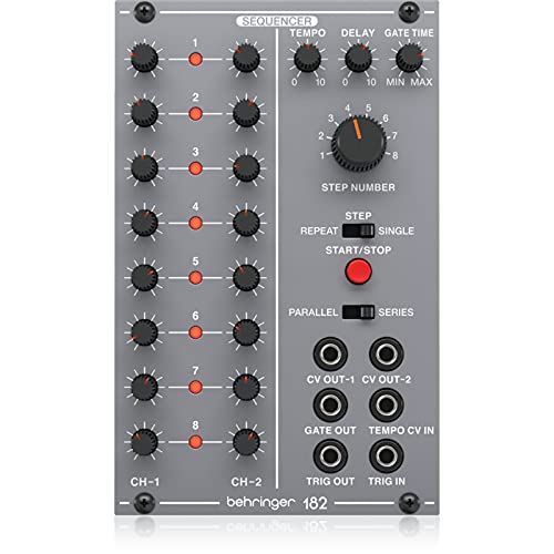 Behringer 182 SEQUENCER Legendary Analog Sequencer Module for Eurorack
