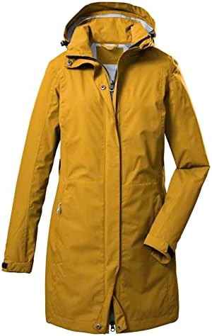 killtec dames Gewatteerde parka met afritsbare capuchon KOW 150 WMN QLTD PRK, dark olive, 42, 37421-000