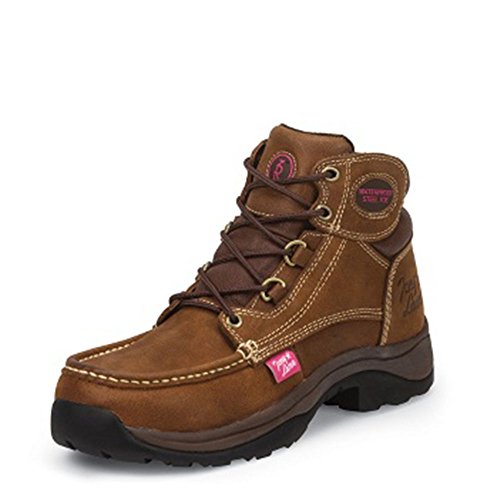 Tony Lama Women's Tuscola 5" Height (RR3051L) | Foot Saddle TAN Tonk |