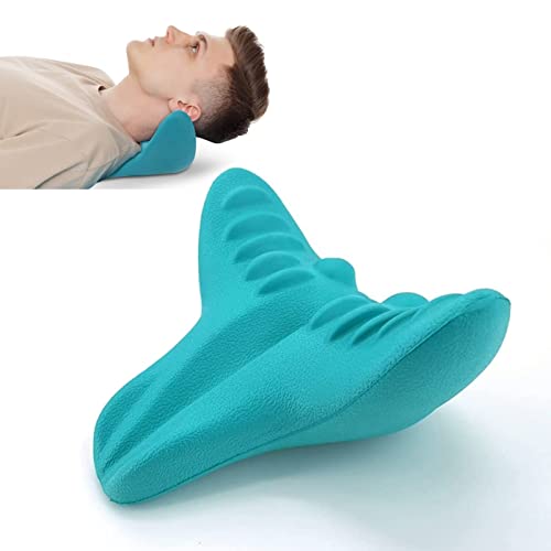 Oreiller de Traction Cervicale,Oreiller Cervical Étireur de Cou Relaxant pour Le Cou et Les Épaules Support de Cou,Civière de Cou pour L'alignement de la Colonne Cervicale Traction Cervicale Cover