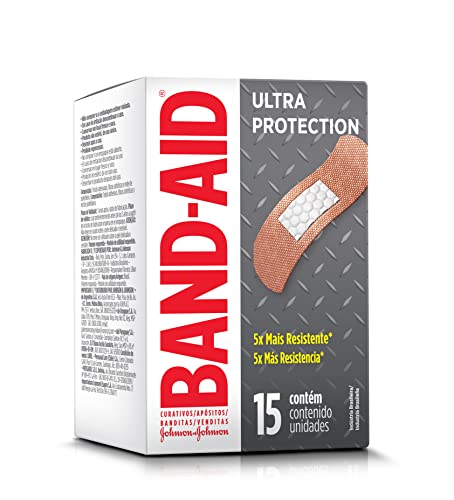 Curativos Adesivos Ultra Protection, Band-Aid, 15 Unidades