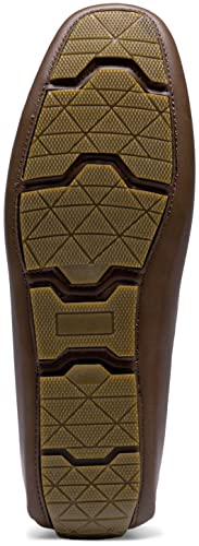 Image of Jousen Men's Penny Loafers Casual Driving Slip On Shoes | Rubber Outsole Soft Lightweight Moccasins Daily Business Wedding Office Travel Boat