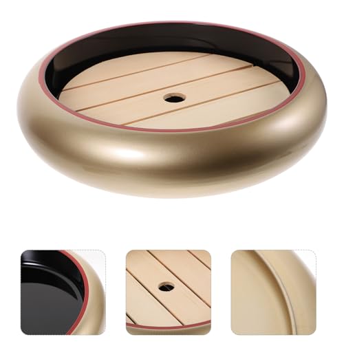 Set de platos Zerodeko para sushi con base de madera miniatura 7