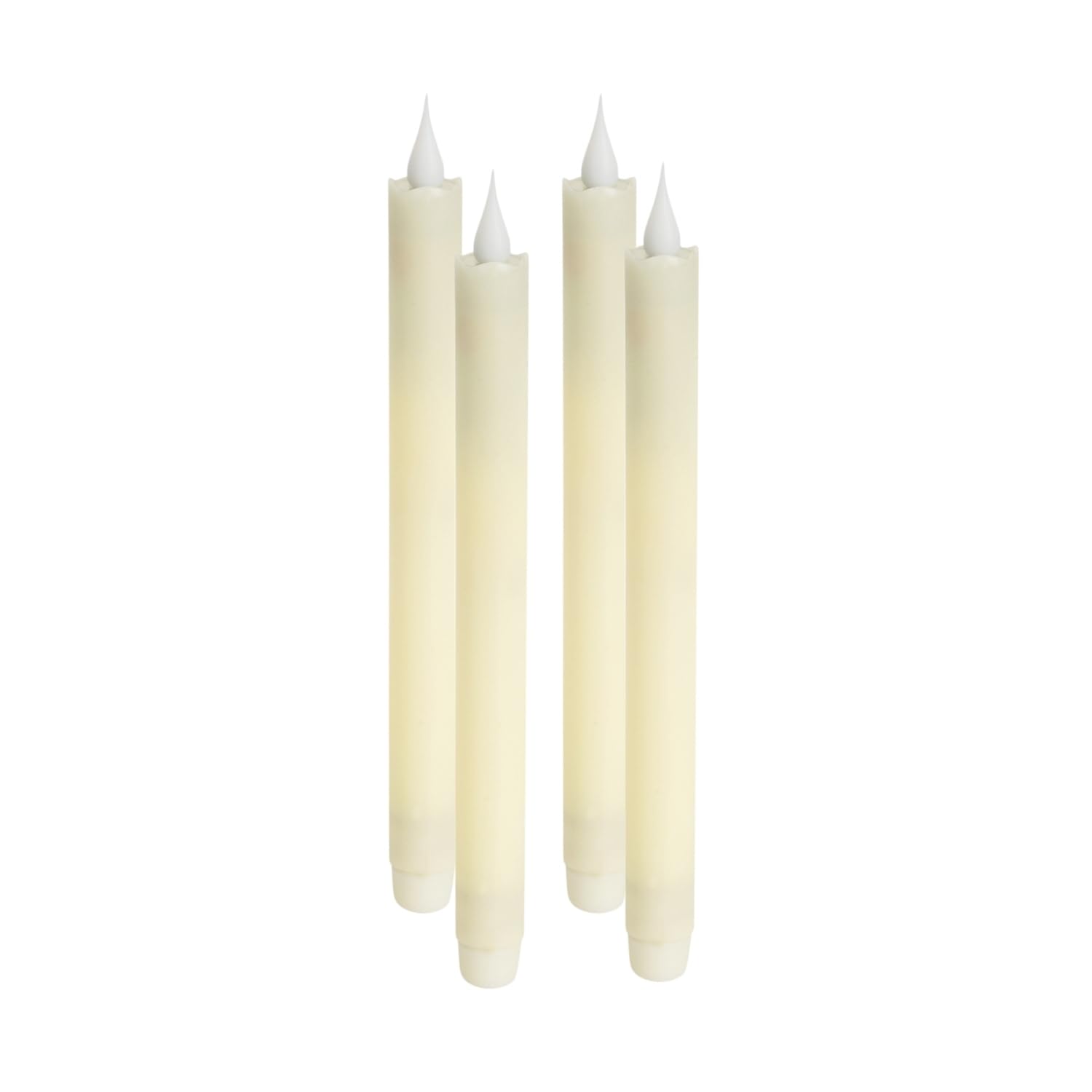 HomeStock Boldly Bohemian Candle with Moving Flame (Set of 4)