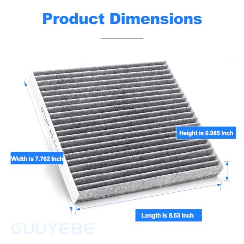Image of Cabin Air Filter With Activated Carbon,For RAM 2016-2026 1500 2500 3500,For JEEP 2022-2025 GRAND WAGONEER,For MAZDA 2007-2012 CX-7 CX7,For CF11671