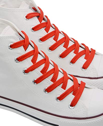 Image of VSUDO 2 Pairs Double Layer Flat Sneaker Shoe Lace, Flat Shoelace /Shoe String
