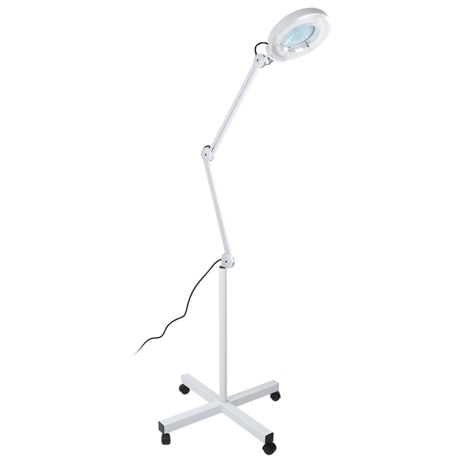 Fafeicy Lente d'ingrandimento da Tavolo Lampada d'ingrandimento con Luce Illuminazione in Stile Luce Naturale Visualizzazione Chiara per la Cura della Pelle Bellezza Unghie Manicure Salone di