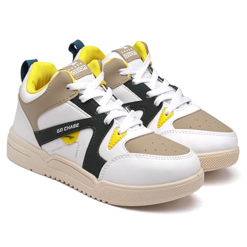 Image of ASIAN Kids FREEDOM-11 Stylish Casual Sneakers with Laces for Boys, Trendy and Comfortable Shoes Perfect, Walking, and Outdoor Play, Lightweight and Durable Design Suitable for Kids