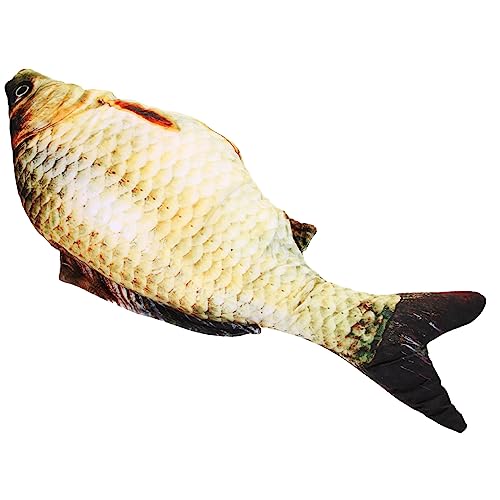 OUNONA Almohada de Pescado de Peluche Decoración de Hogar Juguete Único para Cojín de para Fiestas Infantiles y Cumpleaños Diseño y Práctico