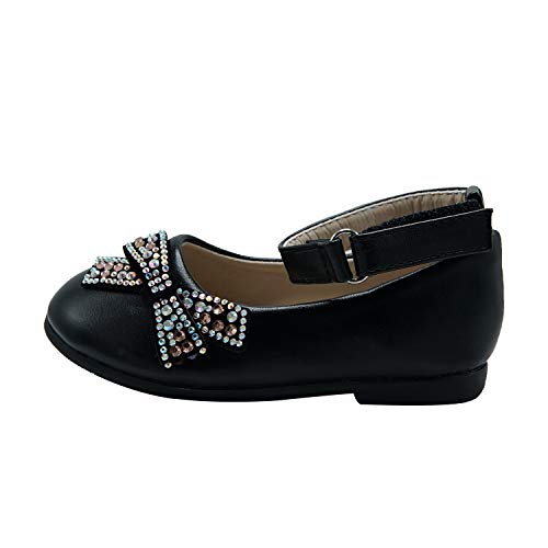 Toddler/Little Kid Girl's Ballet Flat Ankle Strap Shoes Party Dress Shoes4