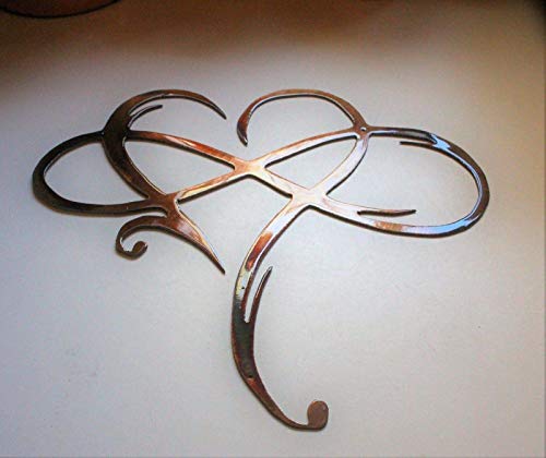 Infinite Forever Eternal Love Metal Wall Art Accent 12 1/4