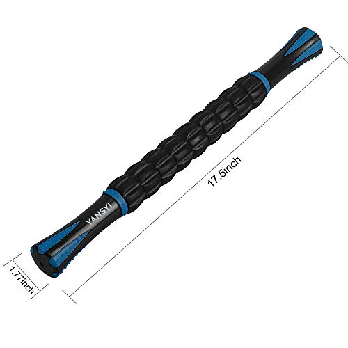 Yansyi-Muscle-Roller-Stick-for-Athletes-Body-Massage-Stick-Release-Myofascial-Trigger-Points-Reduce-Muscle-Soreness-Tightness-Leg-Cramps-Back-Pain-for-Physical-Therapy-Recovery-Blue-1