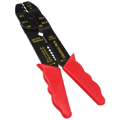 Preisvergleich Produktbild InLine 43054C Crimpzange für Kabelschuhe, 0,75-6mm
