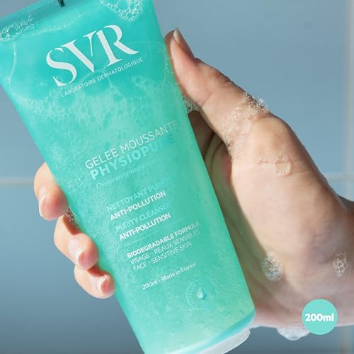 SVR PHYSIOPURE Foaming Face Gel / Make Up Remover with Oxygenating Magnesium for Normal to Balanced Skin 11-Ingredient Minimalist Formula - Image 2