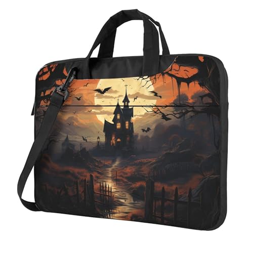 Halloween Castle Maletín para Laptop 15.6" miniatura 1