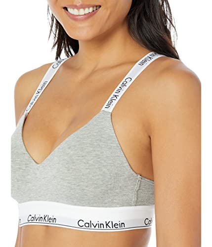 Image of Calvin Klein Women's Modern Cotton Lightly Lined Bralette