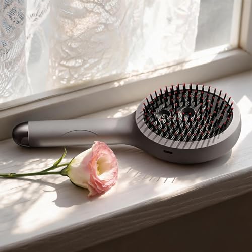 Cepillo de pelo de vapor para desenredar sin tirones con spray 3