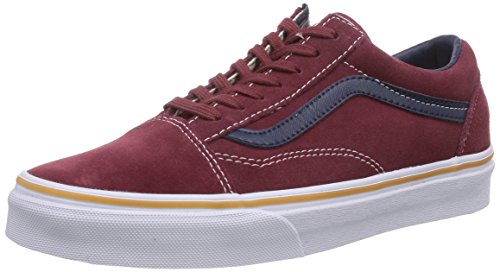 Vans U Old Skool, Baskets Mode Mixte Adulte - Rouge (Oxblood Red), 40 EU