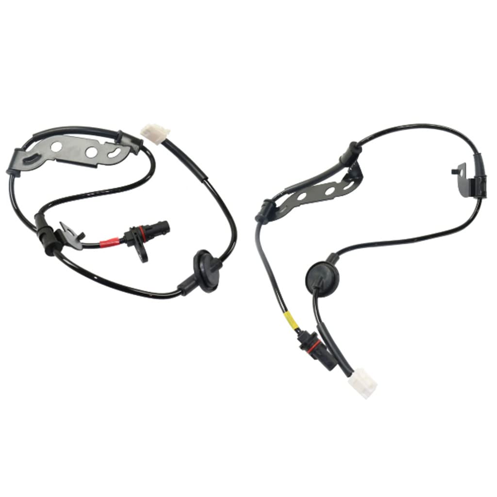 for Kia Optima ABS Speed Sensor 2011 12 13 14 15 2016 Driver and Passenger Side | Pair | Rear | Blade Type | Female Connector | Male Terminal | Replacement for 599102T000, 599302T000