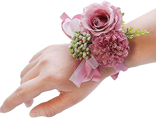 KOHYUM Handgelenk Corsage Hochzeit Boutonniere Hochzeit Handgelenk Blume...