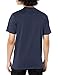 Karl Lagerfeld Paris Men's Split Knight Logo Crewneck Short Sleeve Solid T-Shirt, Navy, XX-Large