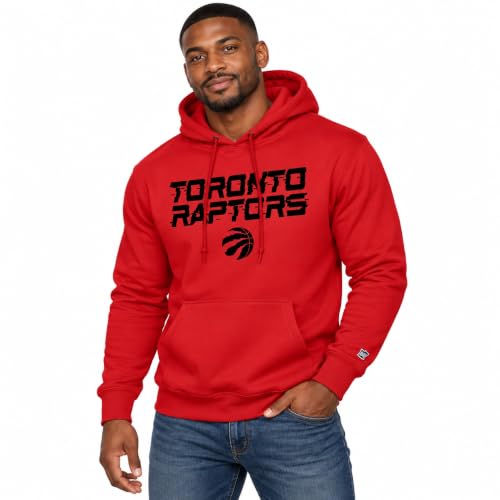 Blue 84 Toronto Raptors NBA Officially Licensed Hooded Sweatshirt Classic, Team Color, Small
