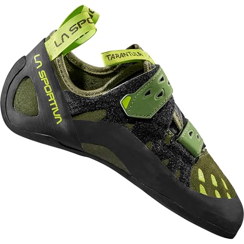 LA SPORTIVA Herren Tarantula Kletterschuhe, Olive-neon, 44.5
