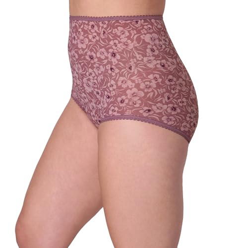 Bali Underwear, Skimp Skamp Brief Panties, Full-Coverage No-Show for Women, 3-Pack3