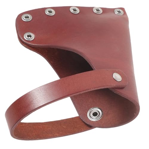 NULYLU Leather Axe Protective Cover Hatchet Sleeve for Camping Universal Axe Cover