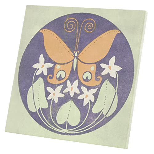 Poster Art Japonais Papillon : Toile Décorative Inspirante Zen