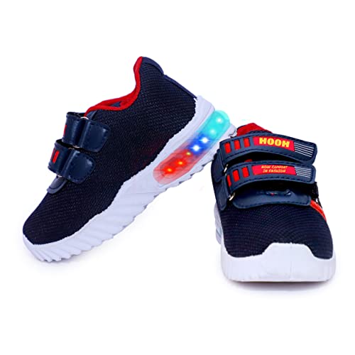 Image of HOOH-Now comfort in Fashion Kid Hooh Canvas Led Boat Shoe