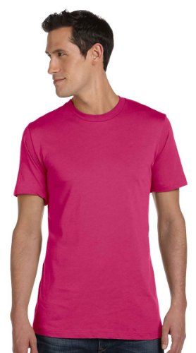 Product of Brand Bella + Canvas Unisex Jersey Short-Sleeve T-Shirt - Berry - L - (Instant Savings of 5% & More)