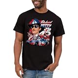Junk Food NASCAR - Historical Drivers - Officially Licensed Adult Short Sleeve Fan Tee for Men and Women Black