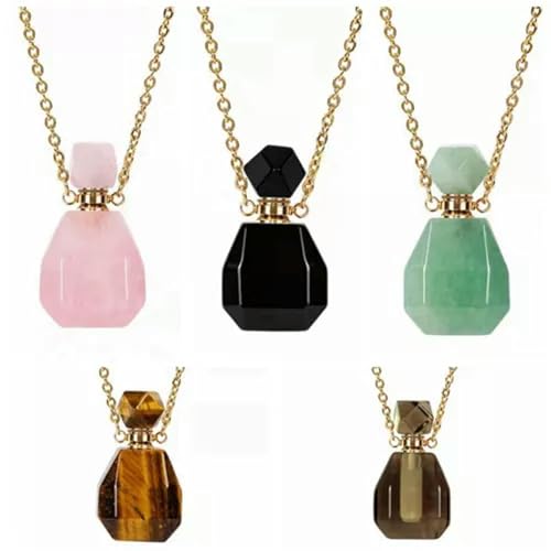 Botella de perfume de cuarzo natural artesanal ideal para regalar 5