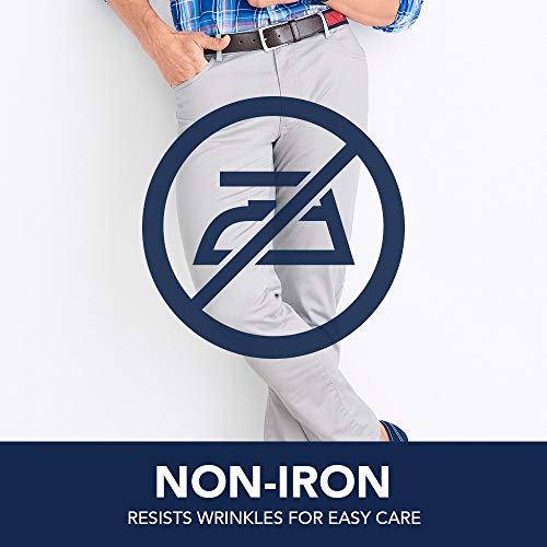 IZOD Men's Big & Tall Originals 5 Pocket Straight Fit Pant4